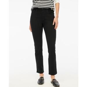 J.Crew Factory Essential Straight Jean in All-Day Stretch Black Size 31 NEW